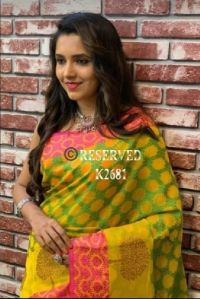 Banarasi Kora Cotton Saree