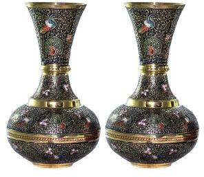 Brass Vase Set