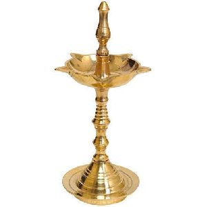 Kerala Brass Fancy Diya Stand