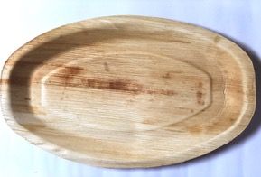 Oval Shape Large Areca Leaf Plate