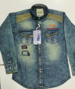 Kids Denim Shirt