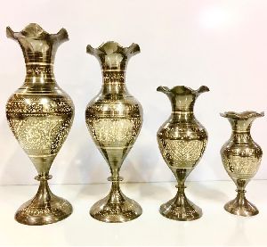 Brass Flower Vases