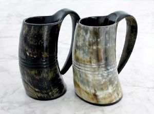 Drinking Horn Mug