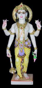 Marble Vishnu Statue