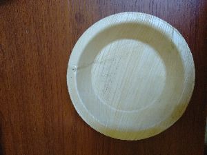 6 inch round Areca Leaf Plate