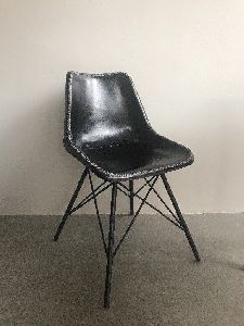 Iron Leather chair