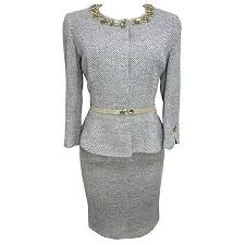 ladies skirt suit