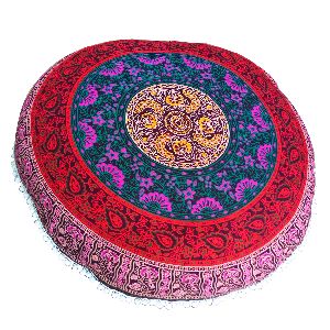 Six Colour Mandala Cushion Cover