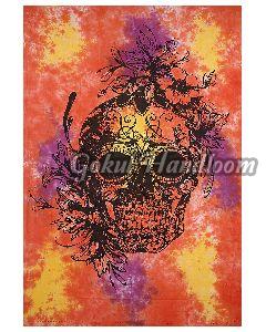 Skull Designs Cotton Wall Hanging Tapestry