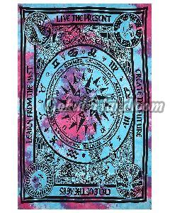 Zodiac Horoscope Cotton Wall Hanging Tapestry