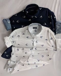 Triangle Print Shirts