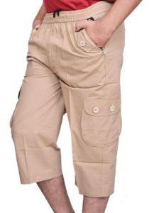 Mens Cotton Capri