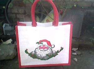 Jute Christmas Bag