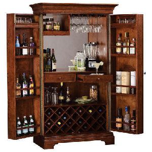 Wooden Bar Cabinet