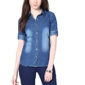 Ladies Denim Shirts