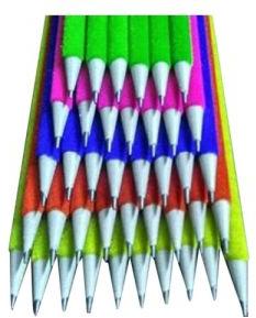 Multicolored Polymer Pencil