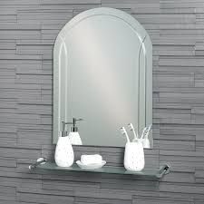 Curved Bathroom Mirror