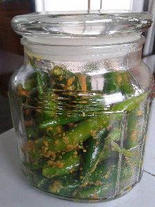 Special Green Chilli Pickle