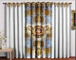 Blackout fabric curtain