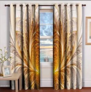 Cotton Printed Curtain