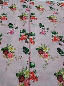 Crepe Silk Digital Printed Fabric