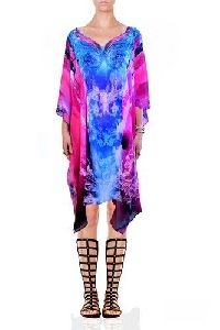 Digital Print Beach Wear Kaftan