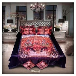 Digital Print Premium Bed Sheet Set