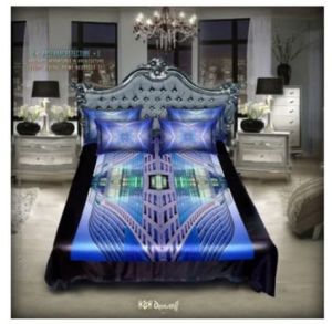 Digital Printed Bed Sheet Set