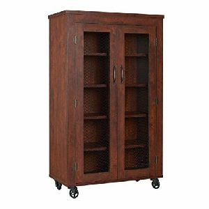 Double Door Wooden Almirah