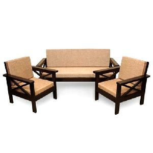 Fancy Wooden Sofa Set