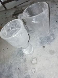 Crystal quartz glass