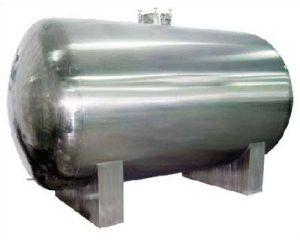 Horizontal SS Storage Tank