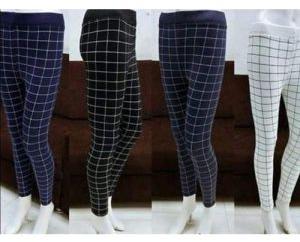 LADIES COTTON SPANDEX LEGGINGS