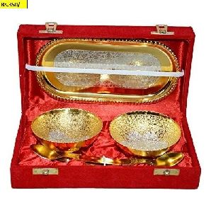 Gold Plated Bowl Set