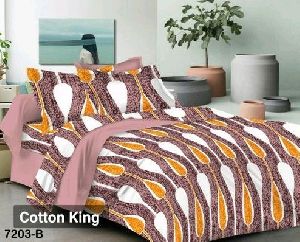Cotton King Printed Bed Sheet Set