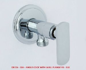 DELTA-304 Angle Cock With Wall Flange