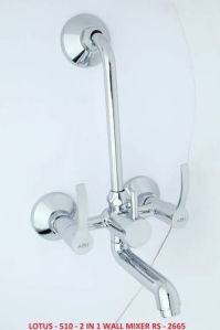 Lotus-510 2 in 1 Wall Mixer