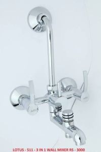 Lotus - 511 - 3 in 1 Wall Mixer