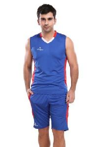 Mens Blue Sublimated Basketball Kit