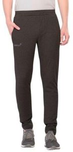 Mens Milanch Black Active Cotton Track Pants