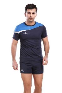 Mens Navy Blue Sublimated Kabaddi Kit