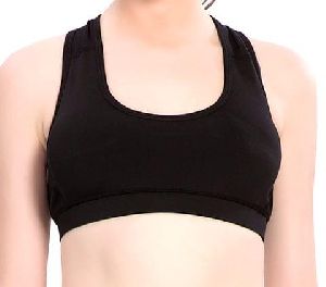 Women Black Sports Bra