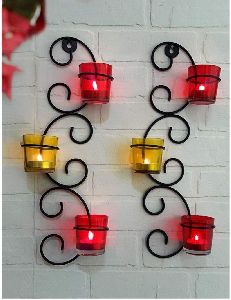 Glass Tealight Holders