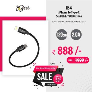 ibees iB-04 1.2 m USB Type C Cable