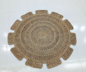 Hand Woven Braided Jute Rugs