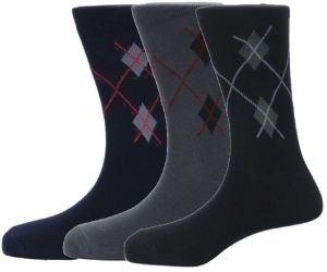 Audi Mens Argyle Socks Multi-3