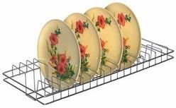 Silver Kitchen Plate Rack