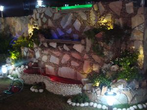 Rockery Waterfall