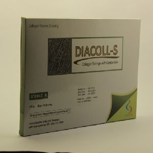 Diacoll-S Collagen Sponge with Gentamicin