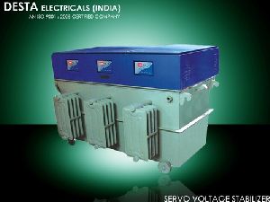 500 KVA Three Phase Servo Voltage Stabilizer